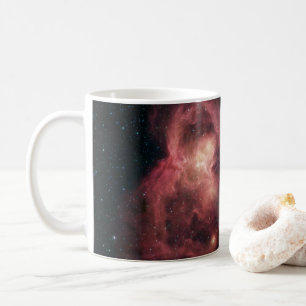 Taza De Café Nebulosa de mariposa espacial