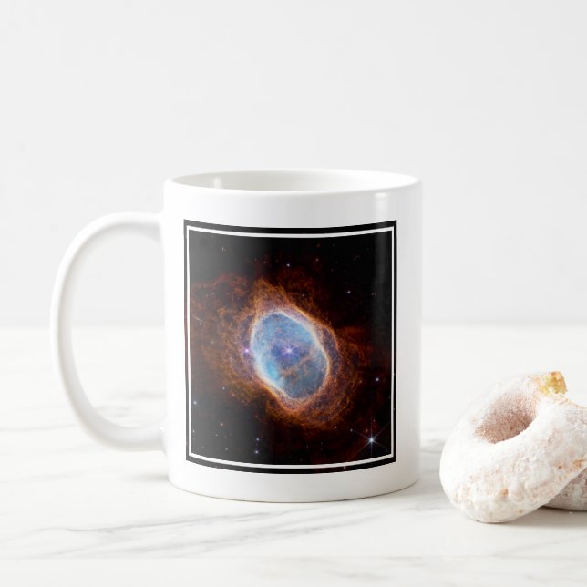 Taza De Café Nebulosa del Anillo Sur (Con donut)