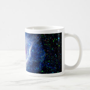 Taza De Café Nebulosa Hélix Ojo de Dios Foto Espacial Ultraviol