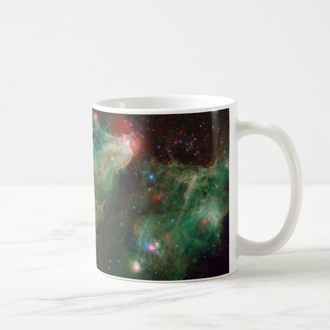 Taza De Café Nebulosa Verde Cepheus B y C (Derecha)