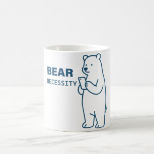 Taza De Café Necesidad de oso