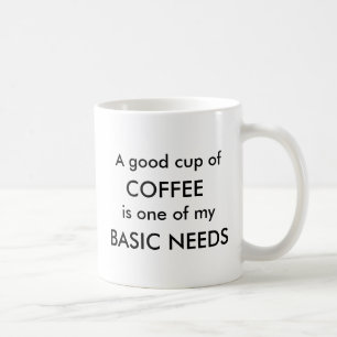 TAZA DE CAFÉ NECESIDADES DE BASIC