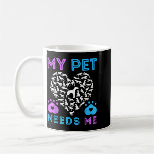 Taza De Café Necesidades de las Mascotas Animales de Apoyo Emoc