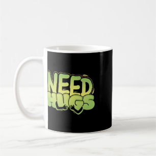 Taza De Café Necesita Abrazos – Diseño Cute Comfort Para Días D