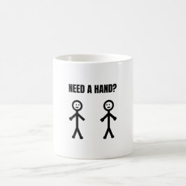 Taza De Café Necesita un meme de manos de un deportista