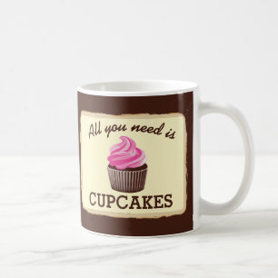 Taza De Café Necesitar Cupcakes