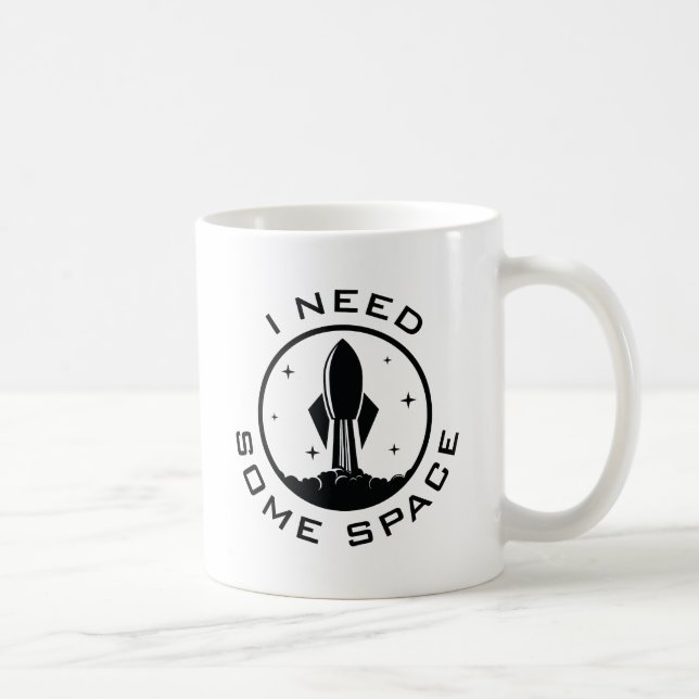 Taza De Café Necesito algo de espacio (Derecha)