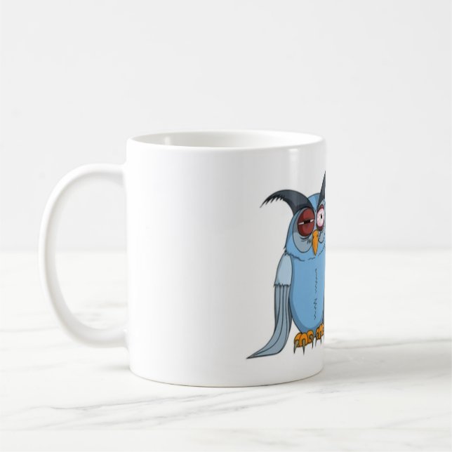 Taza De Café Necesito café, búho (Izquierda)