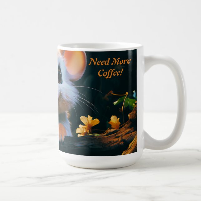 Taza De Café ¡Necesito Más Café! (Derecha)