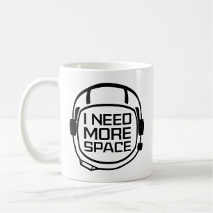 Taza De Café Necesito más espacio para café