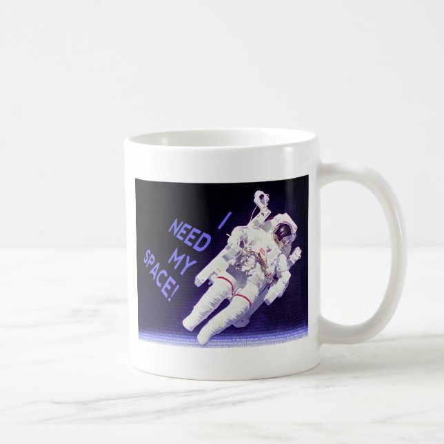 Taza De Café Necesito mi espacio (Derecha)