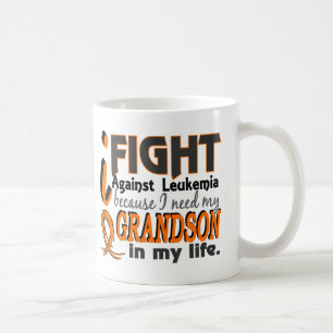 Taza De Café Necesito mi leucemia del nieto