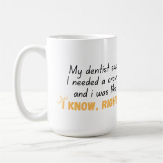 Taza De Café Necesito una corona de 15 oz mug