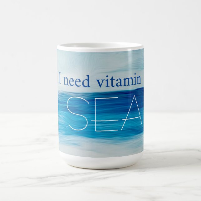 Taza De Café Necesito vitamina SEA Mug (Centro)