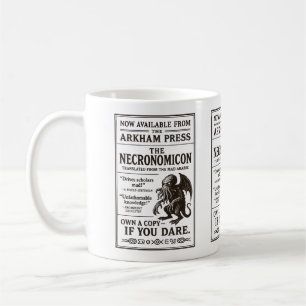 Taza De Café Necronomicon - Ahora disponible en Arkham Press