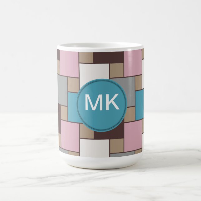 Taza De Café Néctar rosa elegante (Centro)