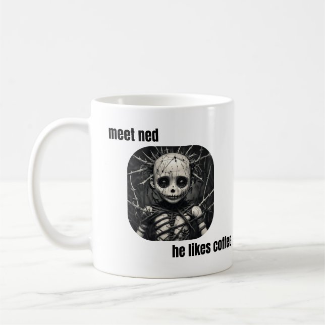 Taza De Café Ned y café (o té) (Izquierda)
