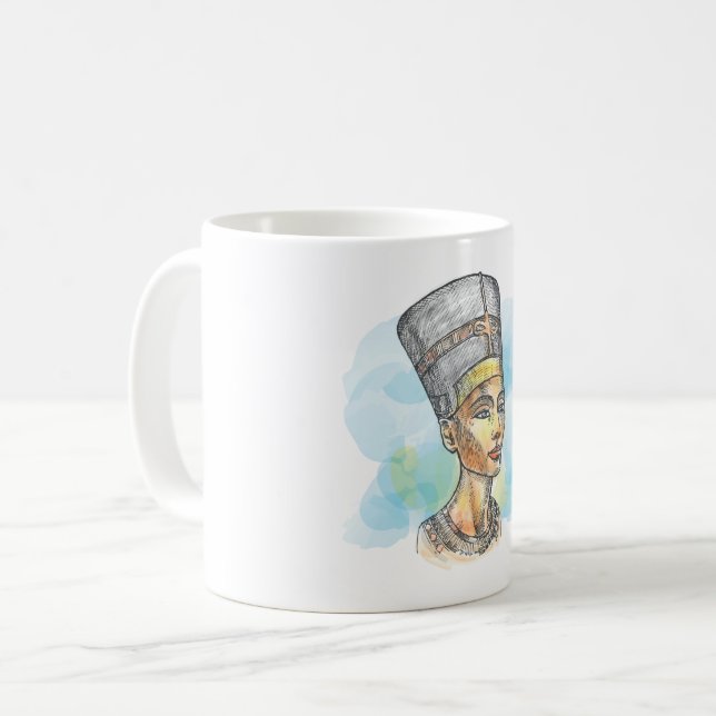 Taza De Café Nefertiti (Anverso izquierdo)