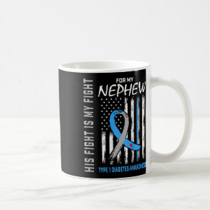 Taza De Café Nefew Tipo 1 Sensibilización sobre la diabetes Ban