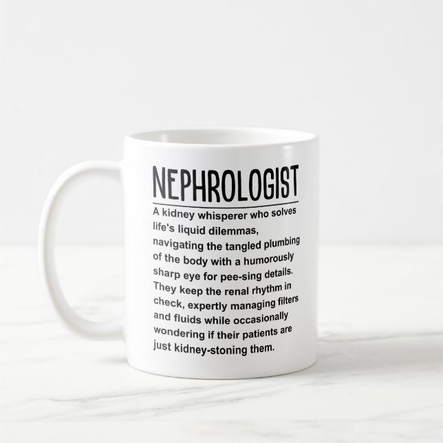 Taza De Café Nefroólogo (Izquierda)