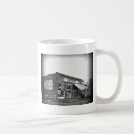 Taza De Café Negocio de agricultores abandonados en blanco y ne