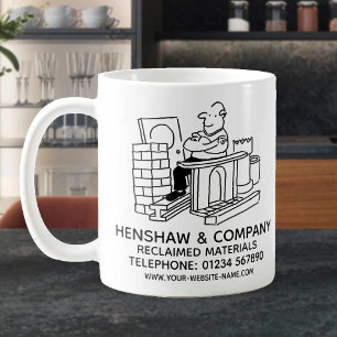 Taza De Café Negocio de Materiales Reutilizados Promocional