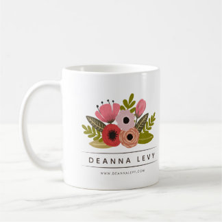 Taza De Café Negocio de ramo floral regalo promocional producto