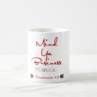 Taza De Café Negocio de Ya de la mente