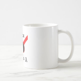 Taza de café negra de los as VF-41