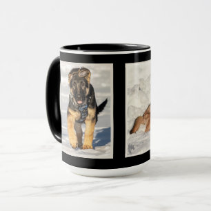 Taza de café negra Rosie Luke