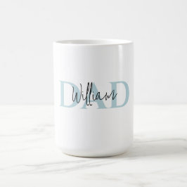 Taza De Café Negrita Pastel DAD Mug | Regalo del Día del Padre 