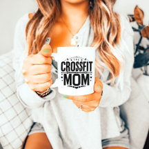 Negrita "The CrossFit Mom" Barbell Mug