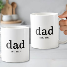Negro Blanco Personalizado Papá Establecido