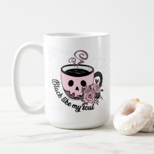 Taza De Café Negro como mi alma
