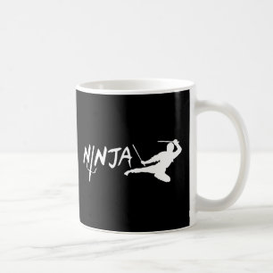Taza De Café Negro de Ninja