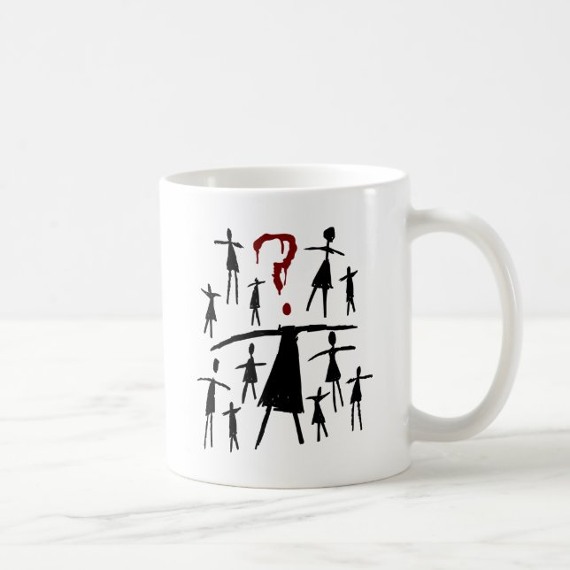 Taza De Café Negro huérfano el | Helena - bosquejo de la copia (Derecha)
