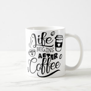 Taza De Café Negro lindo