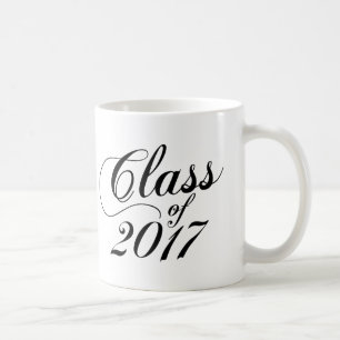 Taza De Café Negro moderno Graduación