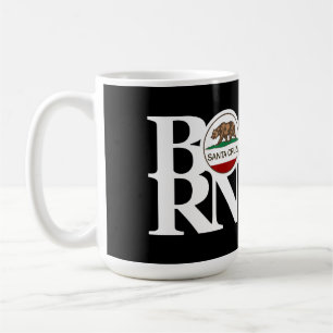 Taza De Café Negro NACIDO de Santa Cruz 15oz