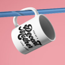 Negro Vintage Retro Decente Madre Mug