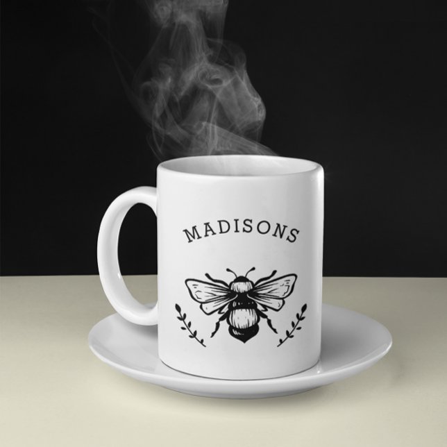 Taza De Café Negro y blanco rusos personalizados (Subido por el creador)