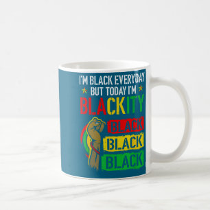 Taza De Café Negrura poder negro africano negro juneteenth negr
