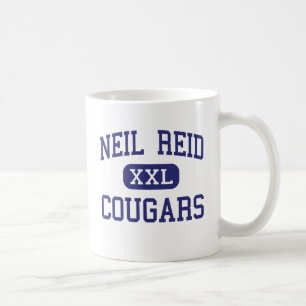 Taza De Café Neil Reid - pumas - alto - el municipio de Clinton