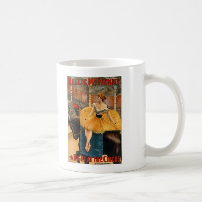 Taza De Café Nellie McHenry en una noche en el circo (Derecha)