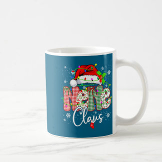 Taza De Café Nene Claus Christmas Lights Pajama Scripture Desig