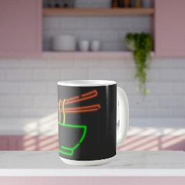 Taza De Café Neon Asian Noodle Bowl