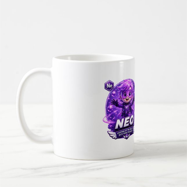 Taza De Café Neón ATOMIVRA (Izquierda)