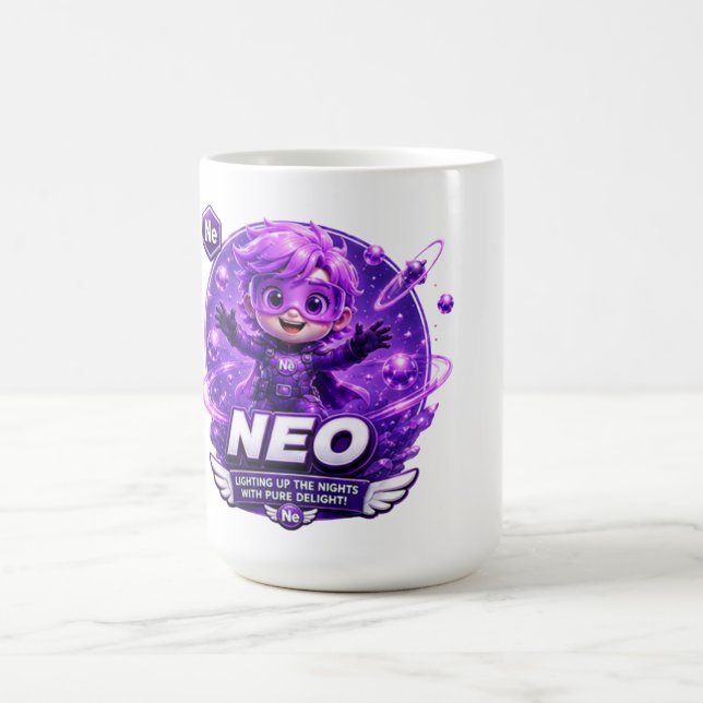 Taza De Café Neón ATOMIVRA (Centro)
