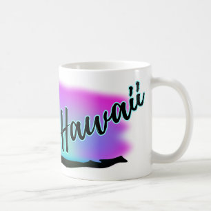Taza De Café Neon Beach Skies En Hawaii