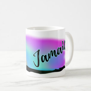Taza De Café Neon Beach Skies En Jamaica